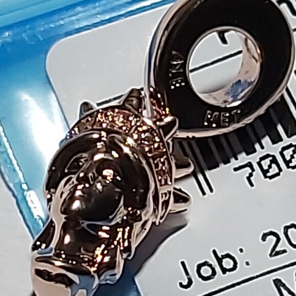 Pandora *RETIRED* Rose ™ Statue of Liberty Dangle Travel Charm w/cz's 788989C01 - Picture 10 of 14